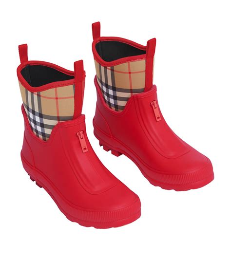 burberry kids rain boot|burberry rain boots lowest price.